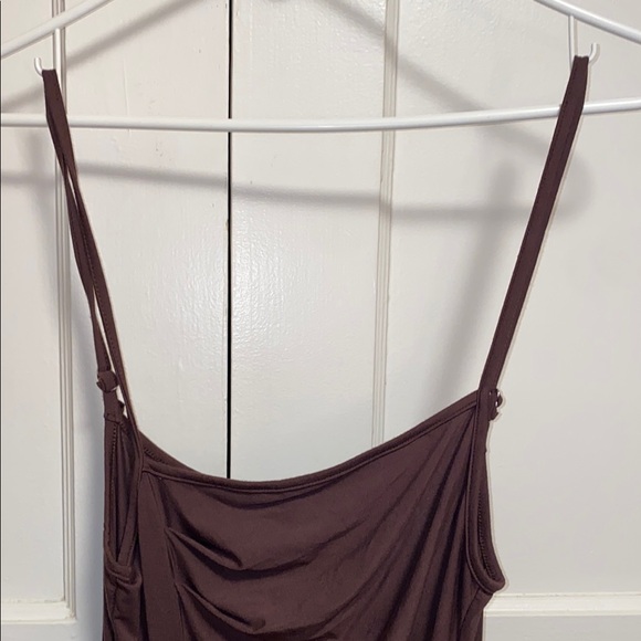 Cider Medium Elegant Brown Dress - Picture 5 of 7